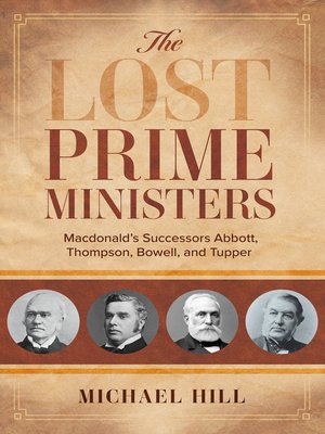 cover image of The Lost Prime Ministers